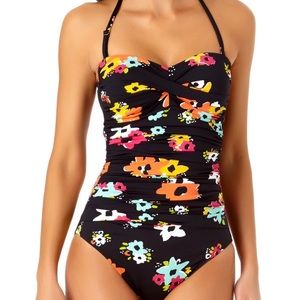 Anne Cole halter slimming one piece